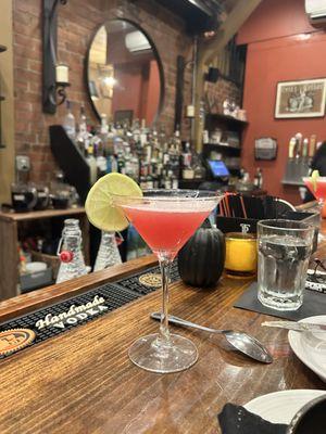 Pomegranate martini