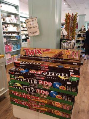 Giant chocolates