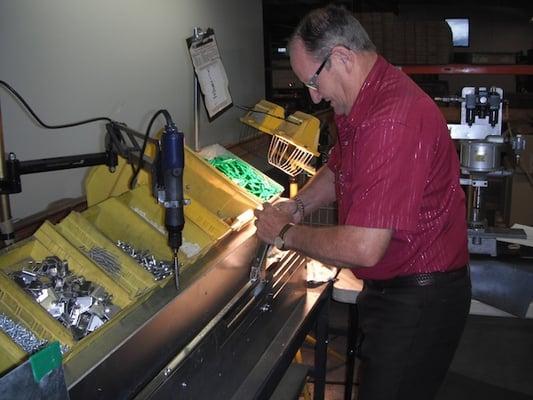 Jay shows the assembly process for the only American-made trash pick up tool available today.