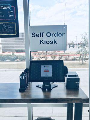 Self order kiosk