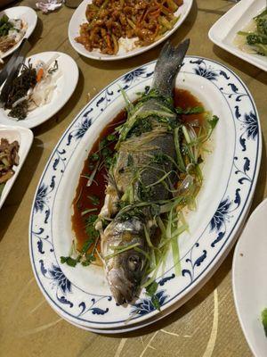 Steamed Whole Fish