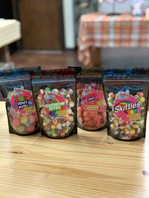 Our new freeze dried candy!