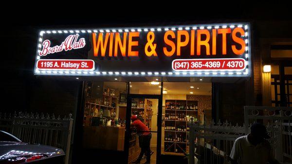 Brand new wine & liquor store