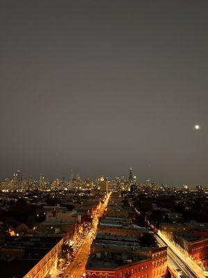 Roof top view