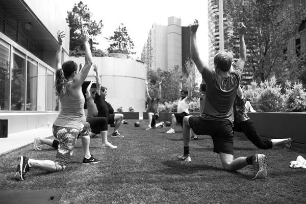 Olympic Endurance on our Outdoor Turf in Downtown Denver