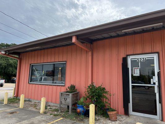 Front of the Restaurant Building