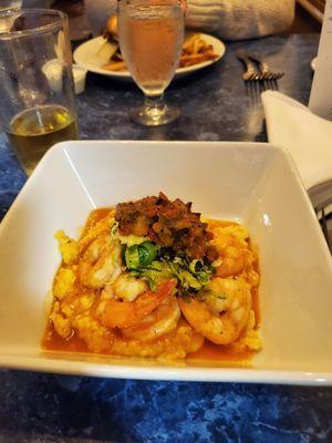 Southern shrimp and grits.