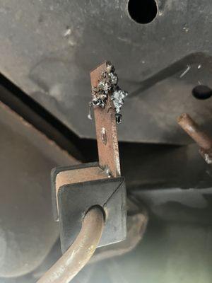 Really?  Time to get a new welder.