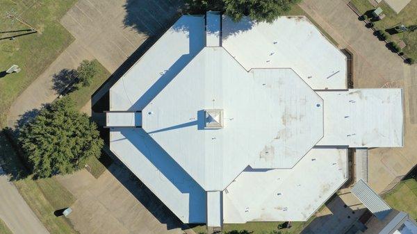 First Baptist Crowley Church Roofing