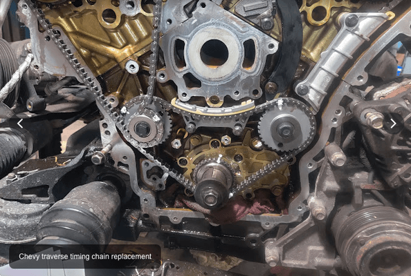 Chevy traverse chain replacement