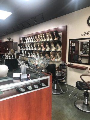 Wig Salon interior