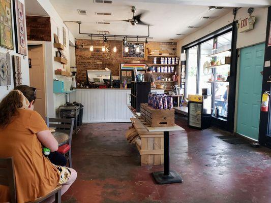 Seating Area and Front Counter at A Cup of Commonwealth Downtown Lexington