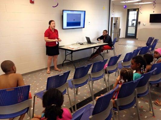 Pool safety class