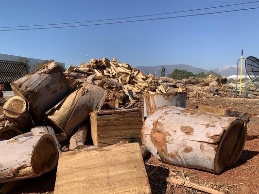 firewood ready for pickup