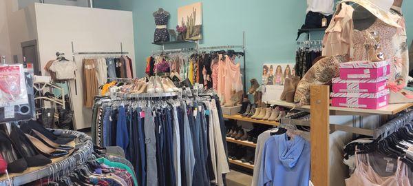 We also carry brand new clothing in our boutique section!