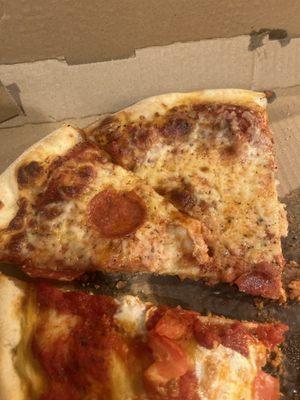 Pepperoni pizza