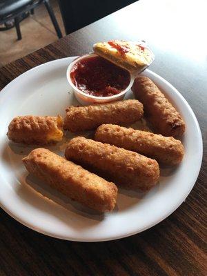 Very good Breaded Mozerella sticks