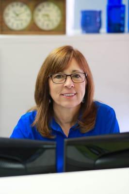 Our office Manager Cathy will help you feel right at home in our office.