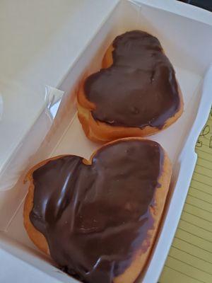 Stupid "heart shaped" donuts.