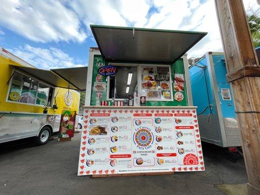 Food cart front