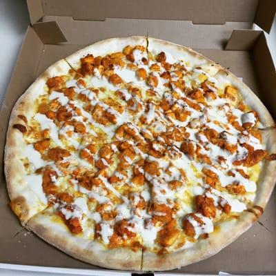 Buffalo chicken pizza