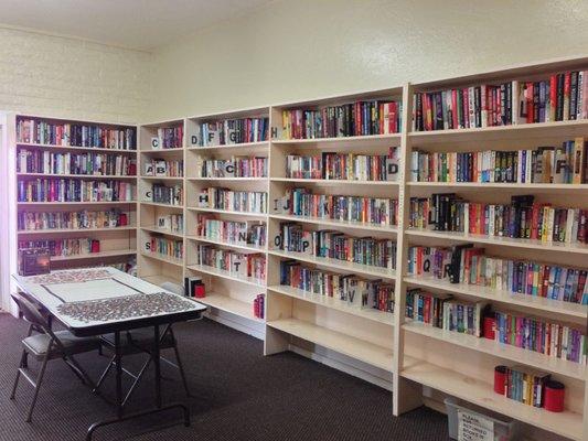 Lending Library and puzzle room