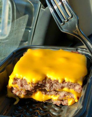 3 Patties with Extra Cheese