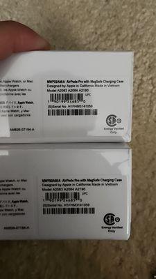 Matching fake serial number ,store is a scam