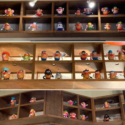 Collection of Mr. Potato Heads