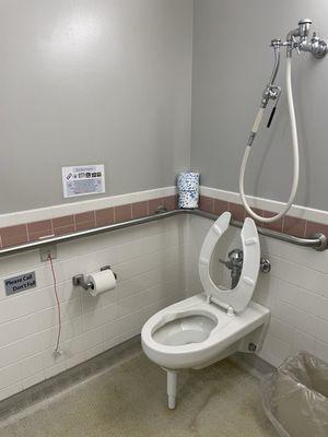 Patient's toilet.