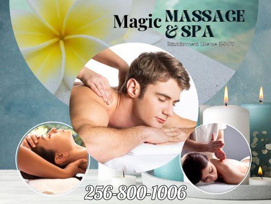 Massage uses a variety of treatments to relax the body and mind. Appointment priority. Our masseurs are skilled and well trained.