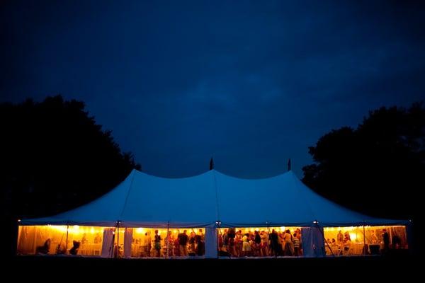 A lovely evening wedding on Cape Cod....