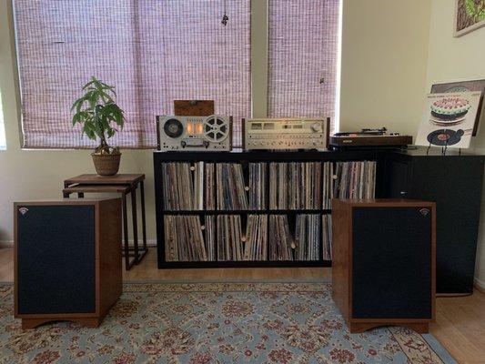 Pioneer SX-1980 after repairs.