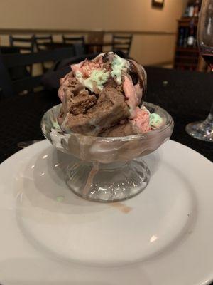 Spumoni ice cream!