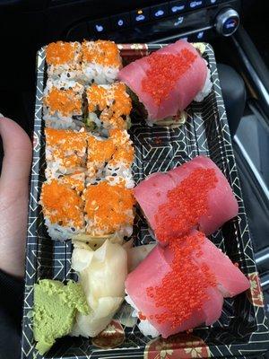 Tuna Roll & Salmon Avocado Roll