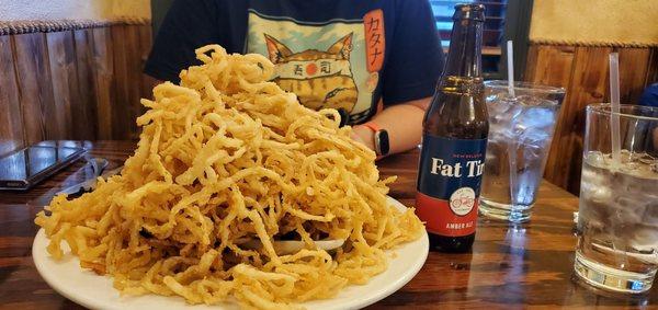 Tobacco Onion Rings appetizer