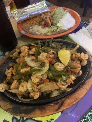 Shrimp Fajitas