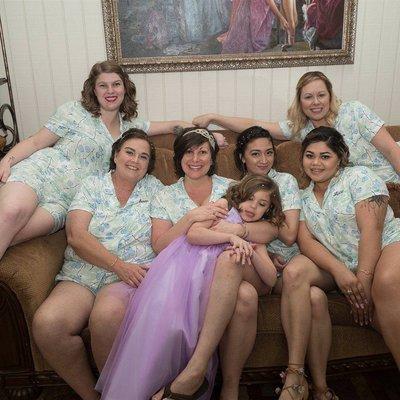 All of the bridal party