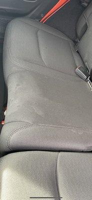 Mystery stain in my back seat!