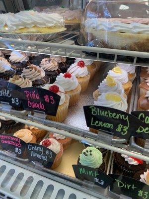 A variety of flavors in all their baked goods!