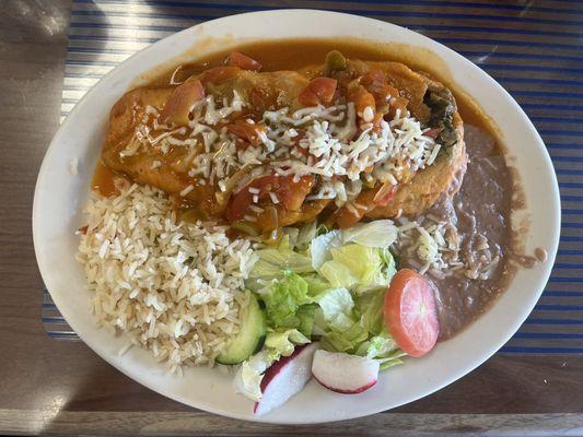 Chile Relleno plate @ El Compa