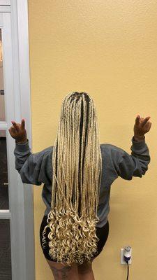 Knotless braids