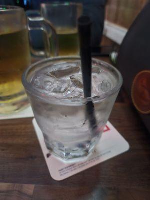 Vodka soda water