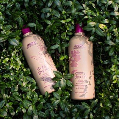 Cherry Almond Shampoo & Conditioner for Hydrating and Softening, excellent for long hair