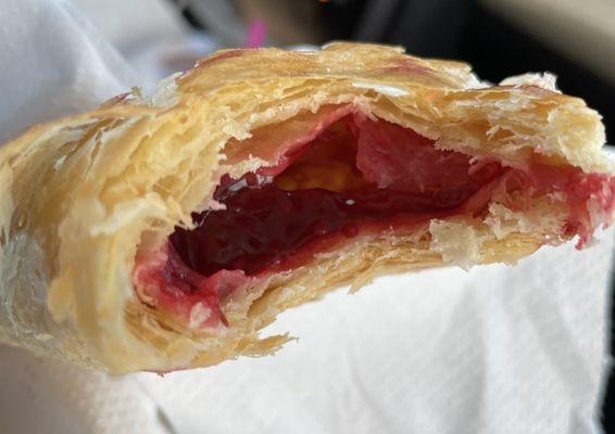 Raspberry Turnover so light and flakey!