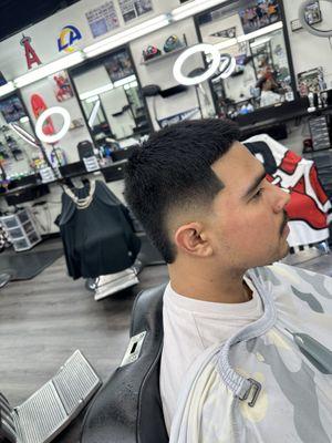 Burst fade by Alphonzo @khxpp_the_groomer_