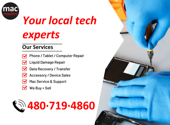 Expert care for all your tech needs!