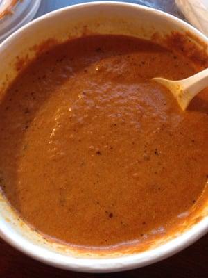 Tomato soup to go