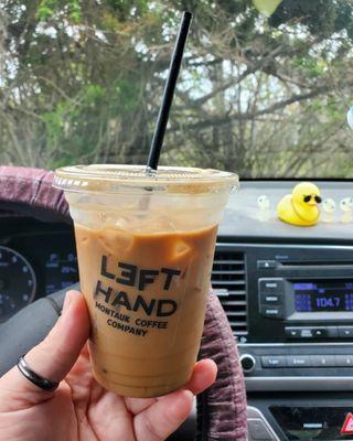 Iced Dirty Chai Latte