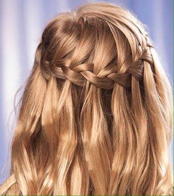 Waterfall braids